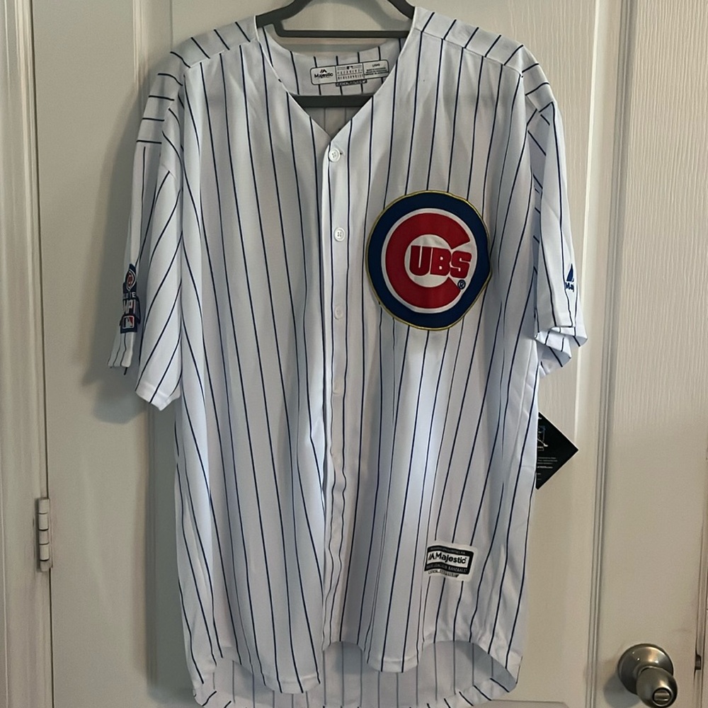 Chicago Cubs Kris Bryant Gold 2016 World Series Champions Jersey